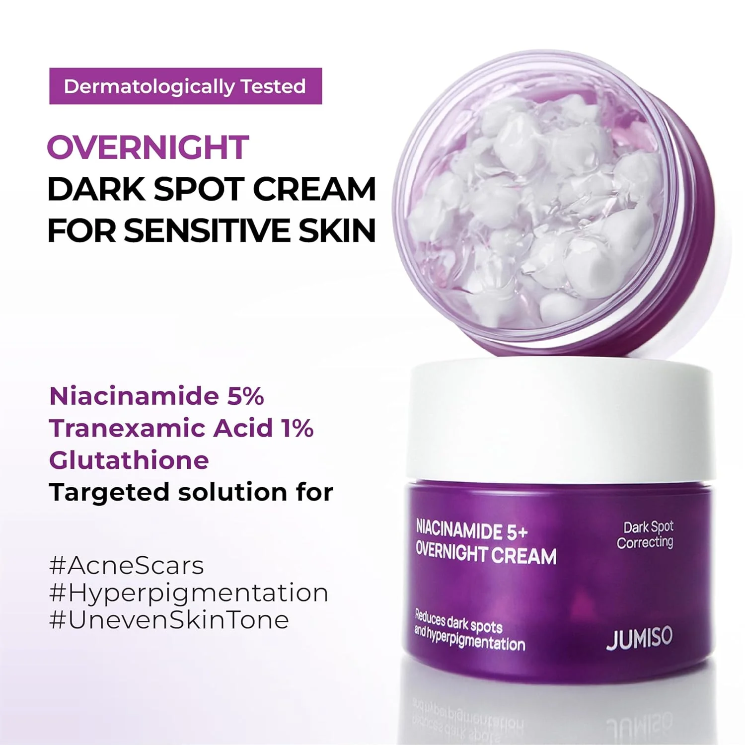 Jumiso Niacinamide 5+ Overnight Cream 50ml - Image 3