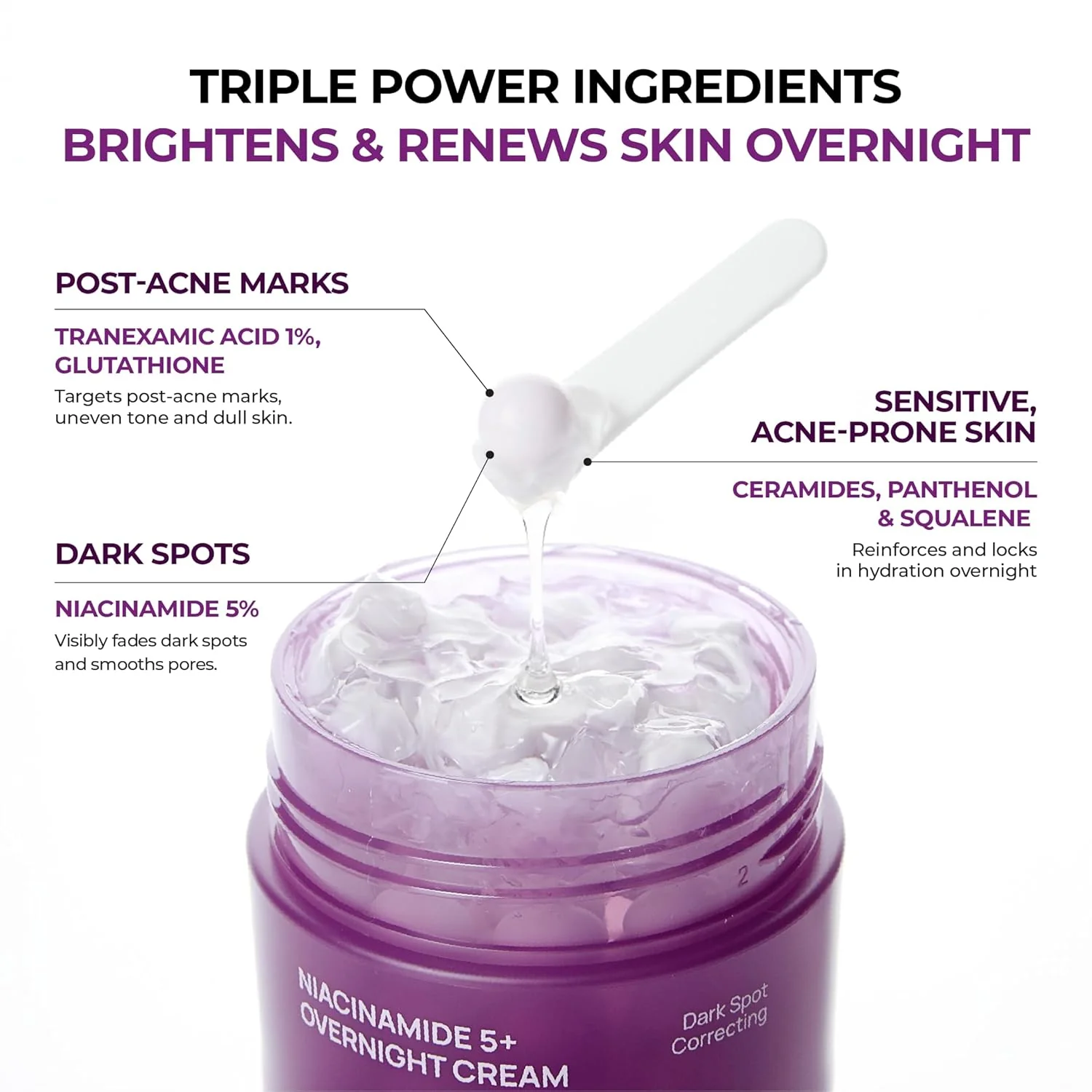 Jumiso Niacinamide 5+ Overnight Cream 50ml - Image 4