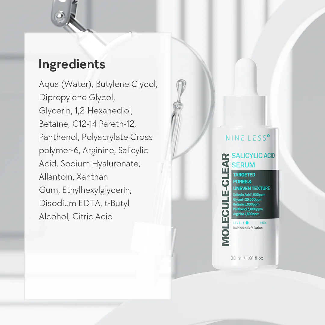 Nineless Molecule-Clear Acid Serum 30ml - Image 5