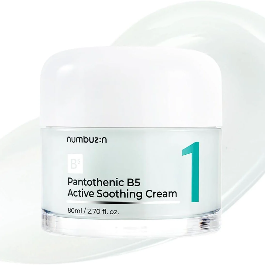 Numbuzin No.1 Pantothenic Active Soothing Cream 80ml - Image 2