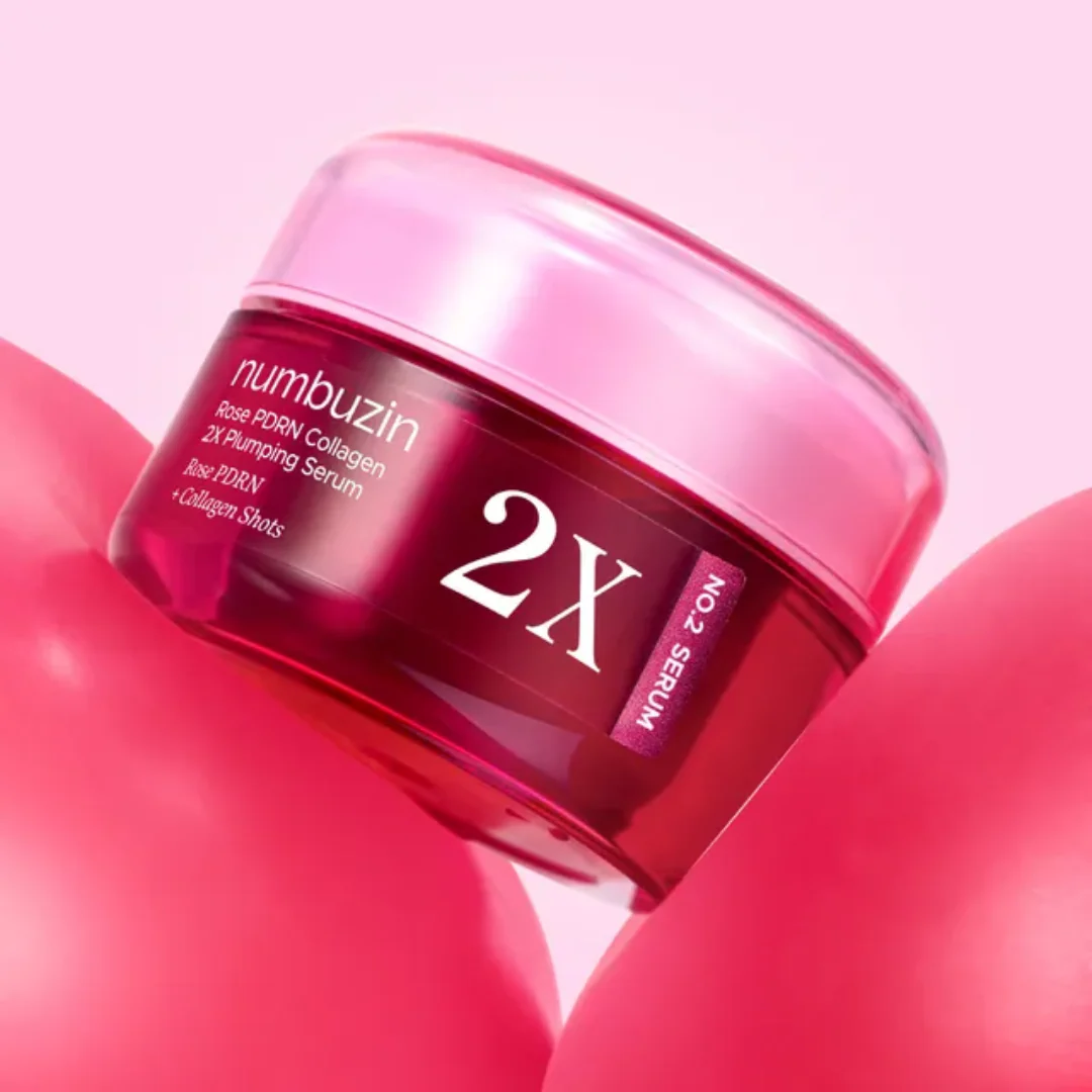 Numbuzin No.2 Rose Pdrn Collagen 2X Plumping Serum 30ml - Image 2