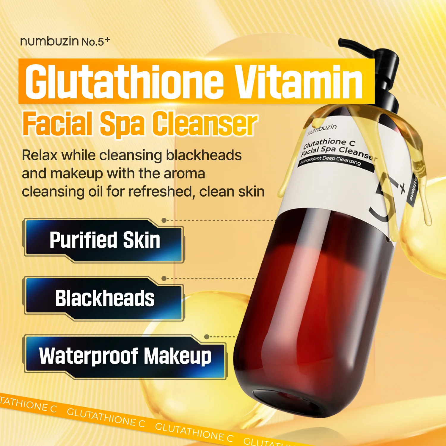 Numbuzin No.5 Cleansing Oil 300ml - Image 5
