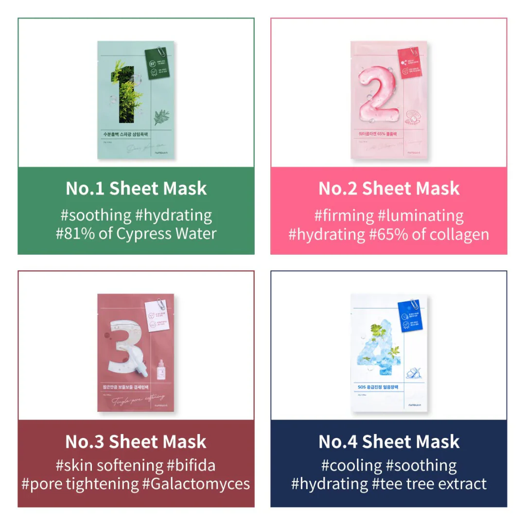 Numbuzin Sheet Mask 1pc - Image 11