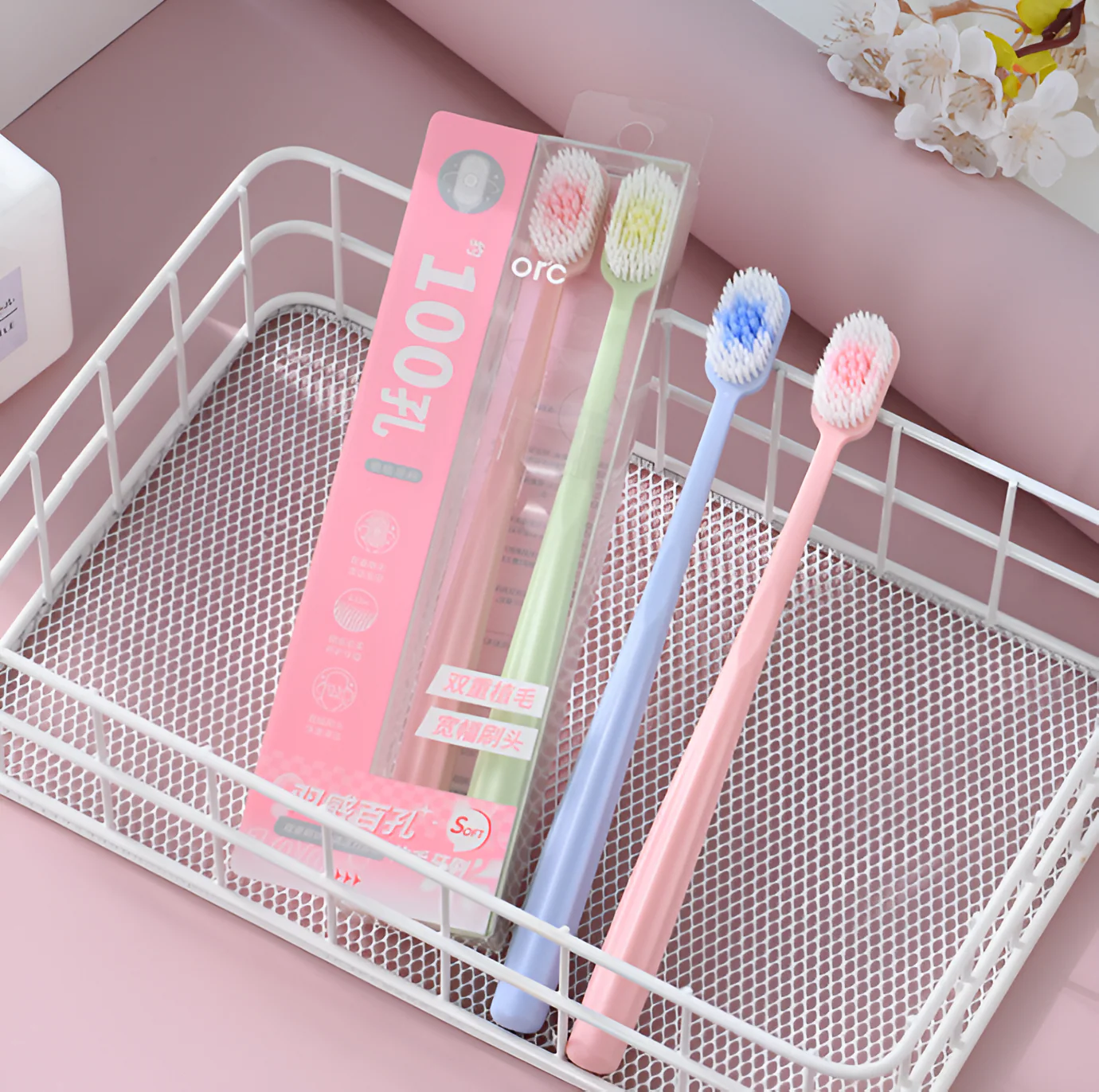 ORC Feather Sense Soft Bristle Toothbrush 2pcs - Image 2