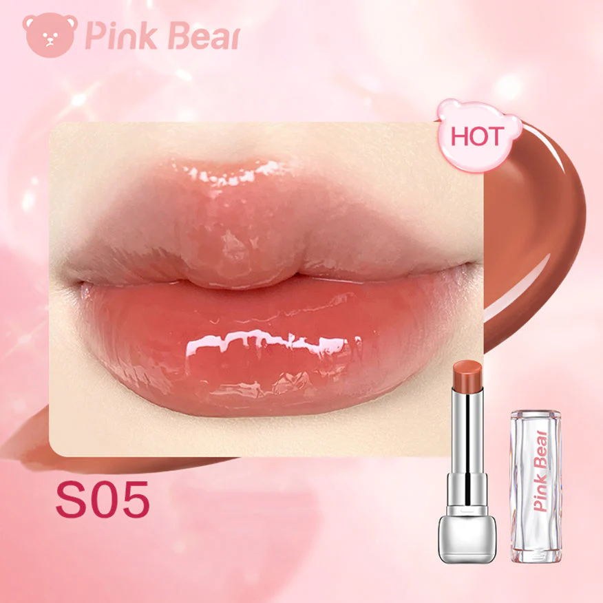 Pink Bear Sugar Glossy Lipstick - Image 5