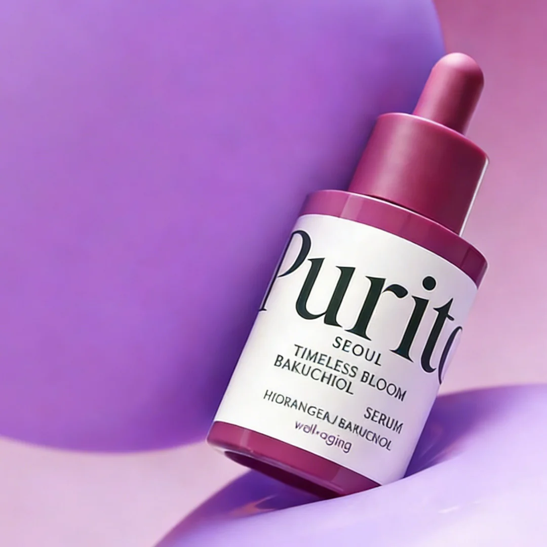 Purito Timeless Bloom Bakuchiol Serum 30ml - Image 3
