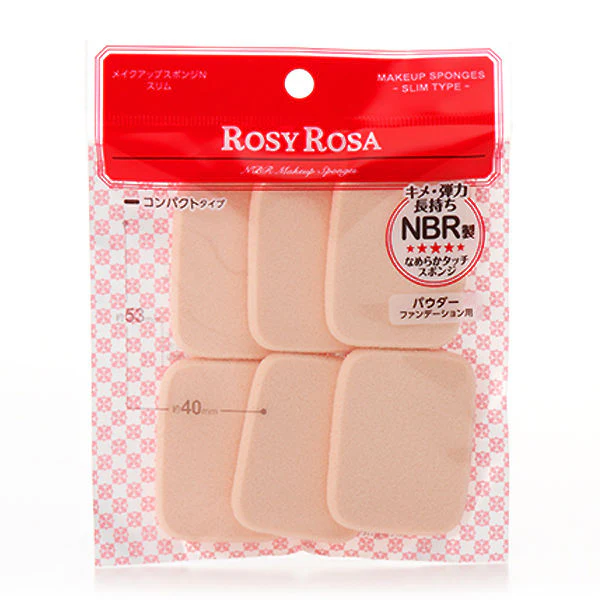 Rosy Rosa Sponge 6P Slim