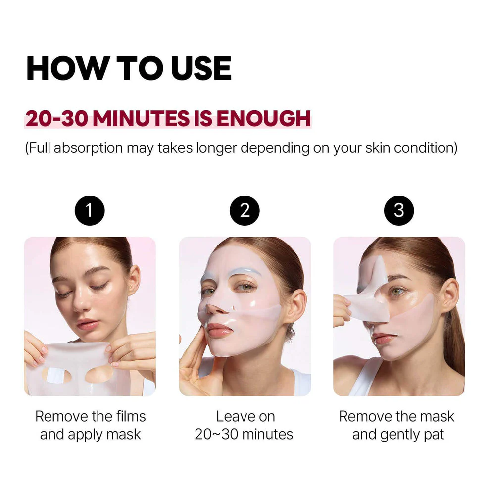 Round Lab Camellia Deep Collagen Firming Gel Mask 1Pc - Image 6