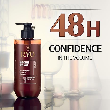 Ryo Black Cloud Volume & Hair Strengthening Shampoo 480ml - Image 2