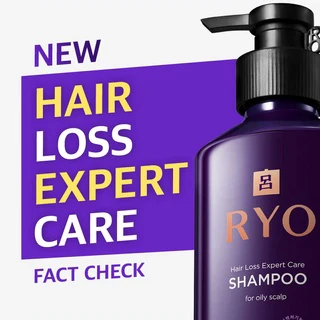 Ryo Hair Loss Care Shampoo 400ml (For Normal & Dry Scalp) - Image 2