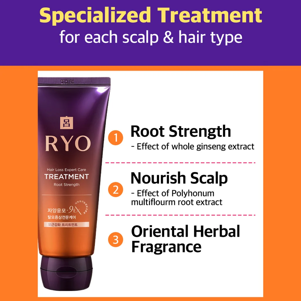 Ryo Hair Loss Expert Care Root Strength Treatment 330ml - Image 3