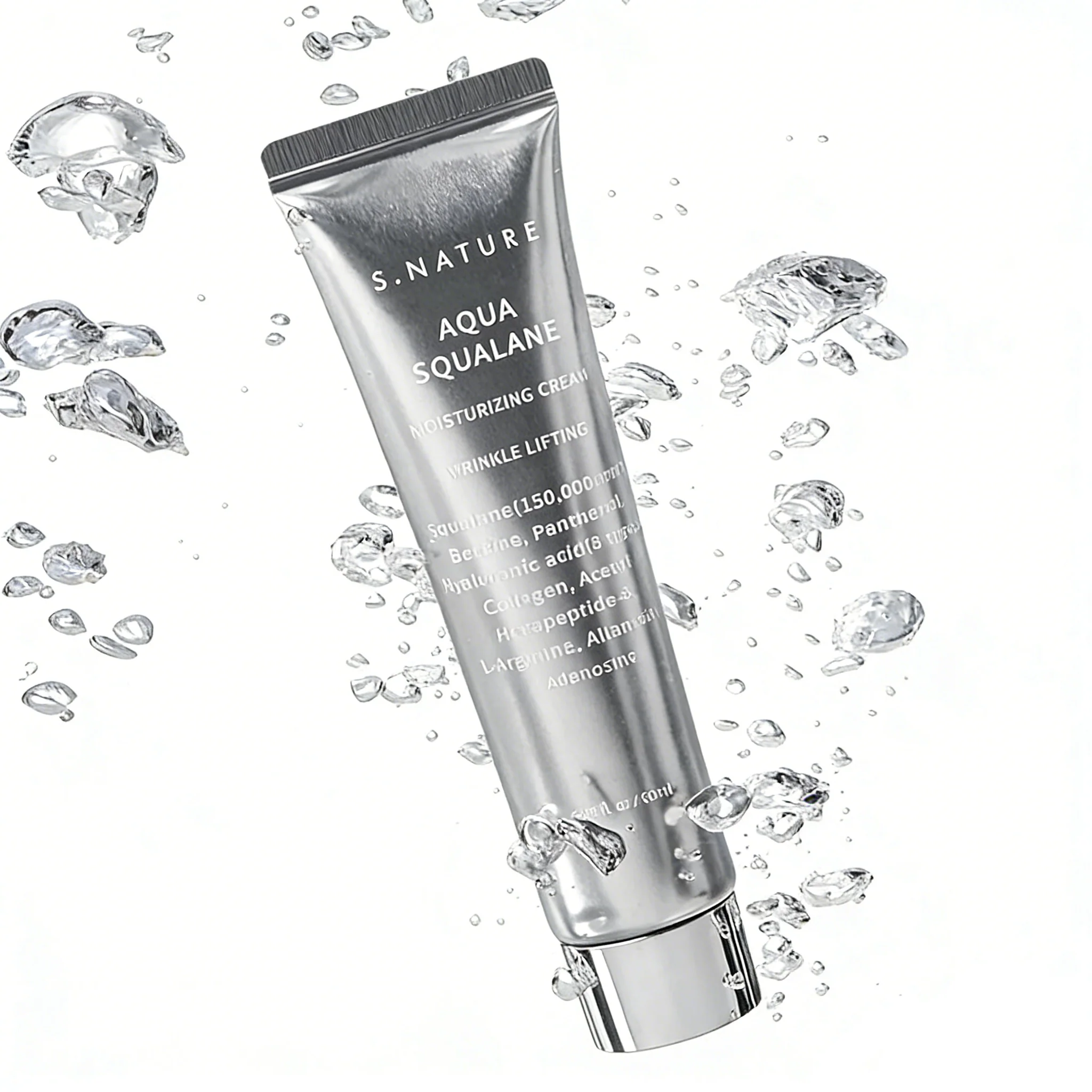 S.Nature Aqua Squalane Moisturizing Cream 60ml - Image 2