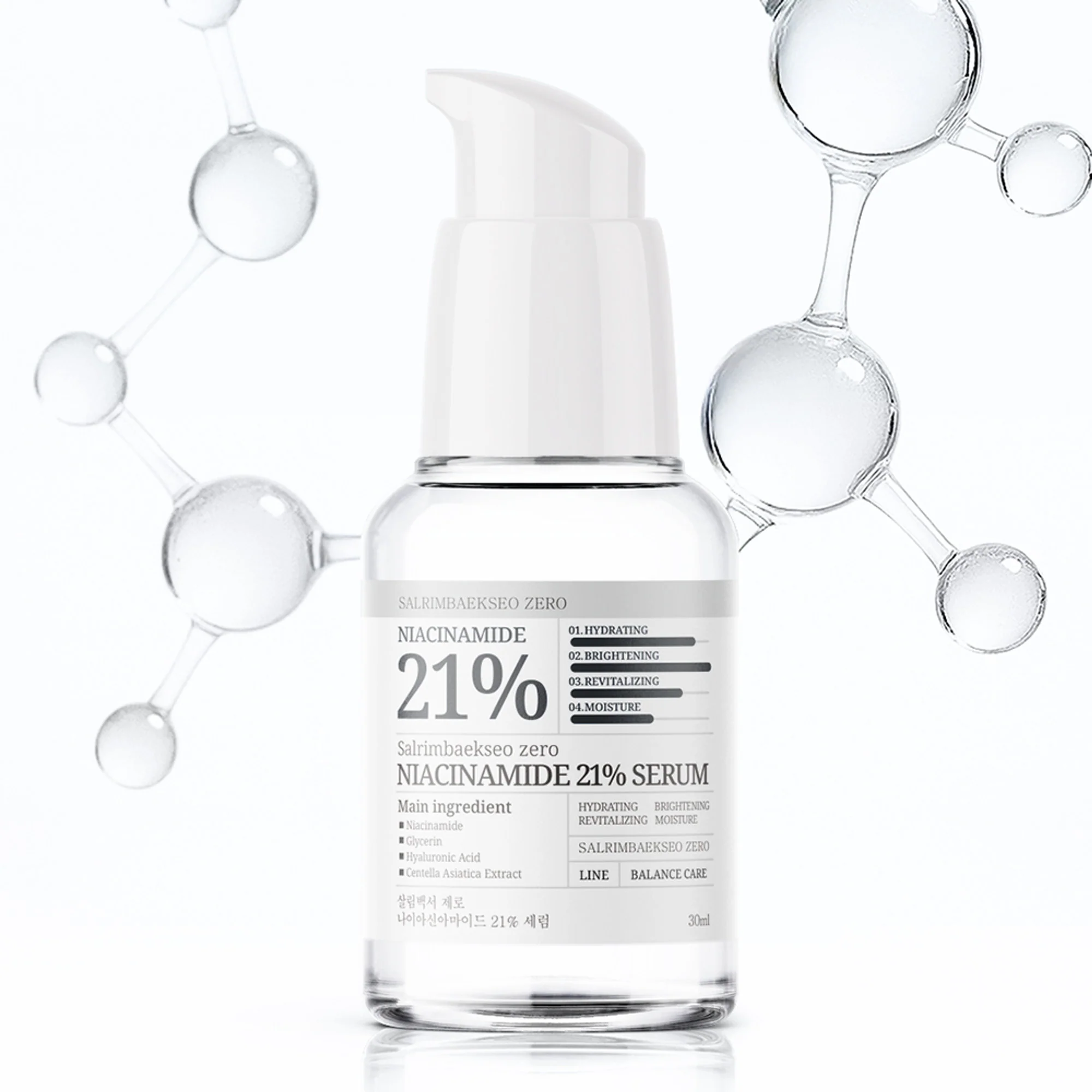 SALRIMBAEKSEO ZERO Niacinamide 21% Serum 30ml - Image 3