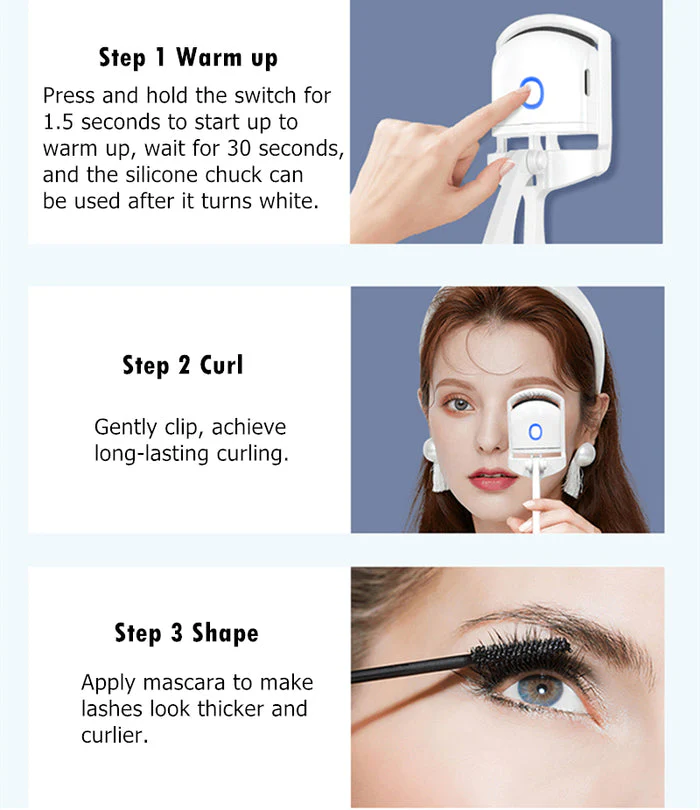 Shrmeil Heated Eyelash Curler - Image 4