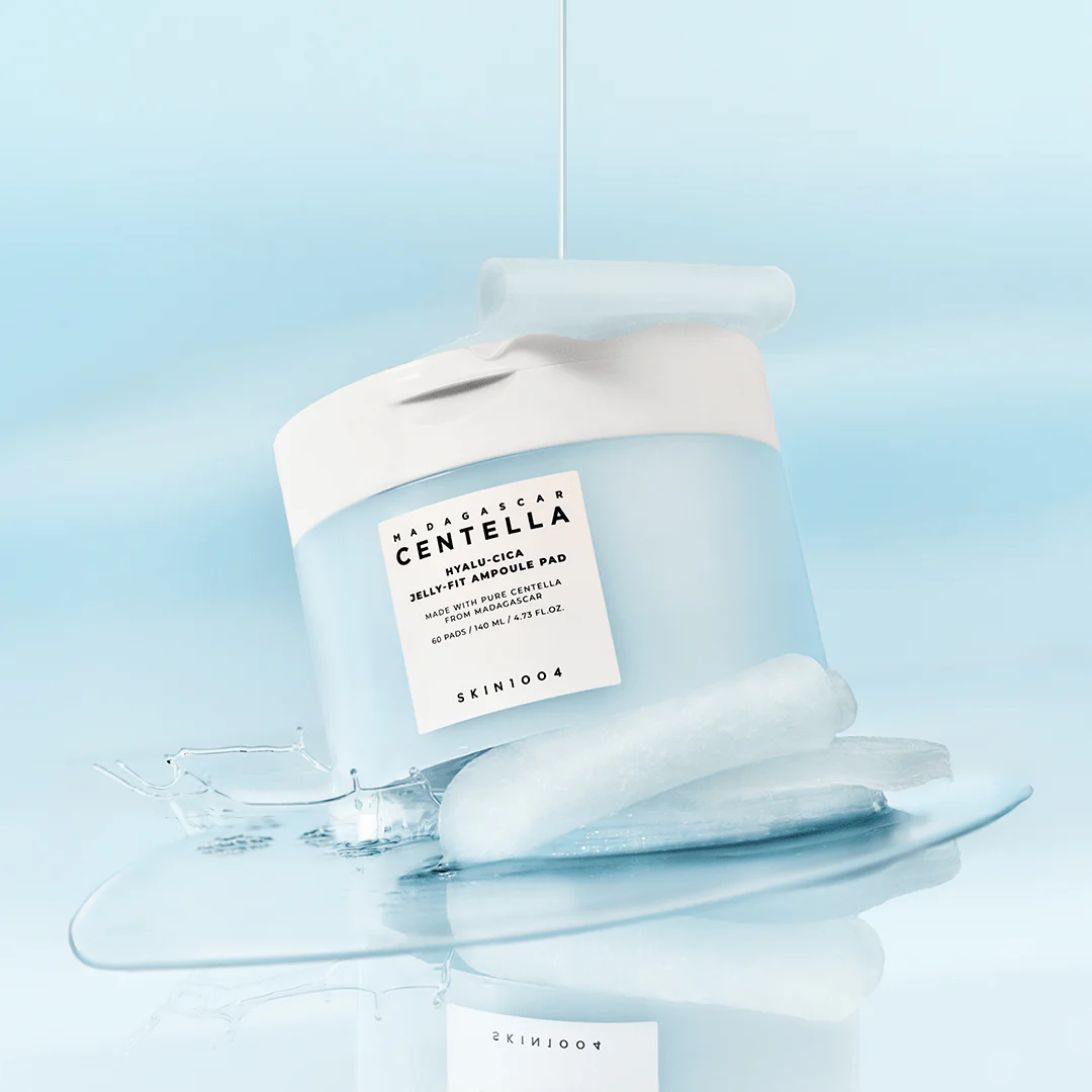 Skin1004 Madagascar Centella Hyalu-Cica Jelly-Fit Ampoule Pad 60Pads - Image 2