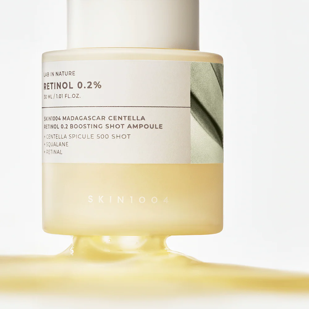 Skin1004 Madagascar Centella Retinol 0.2 Boosting Shot Ampoule 30ml - Image 3