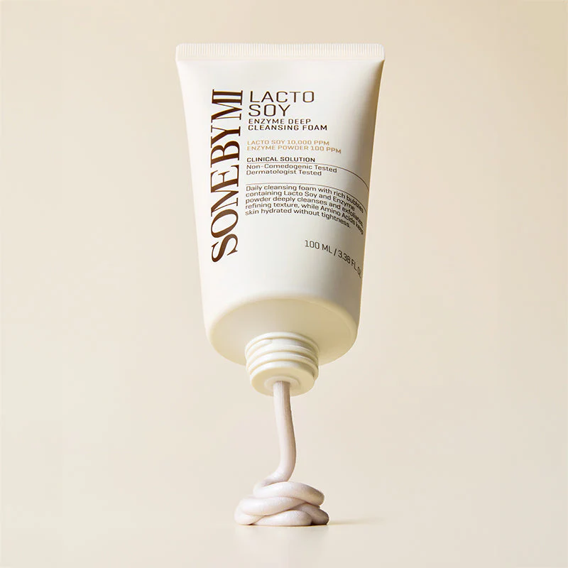 Some By Mi Lactosoy Enzyme Deep Cleansing Foam 100ml - Image 2