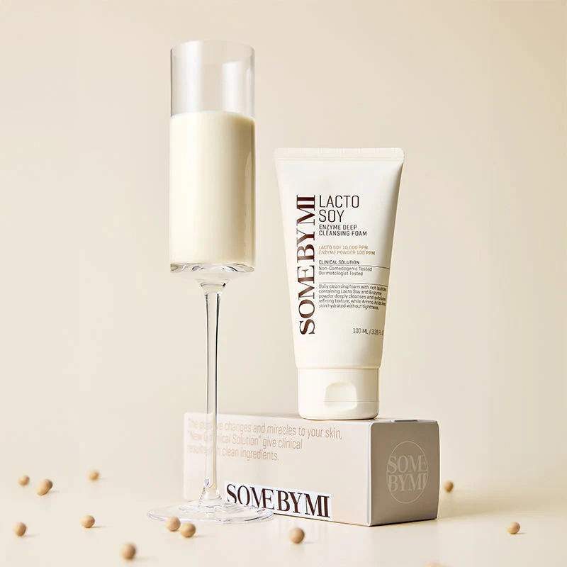 Some By Mi Lactosoy Enzyme Deep Cleansing Foam 100ml - Image 3