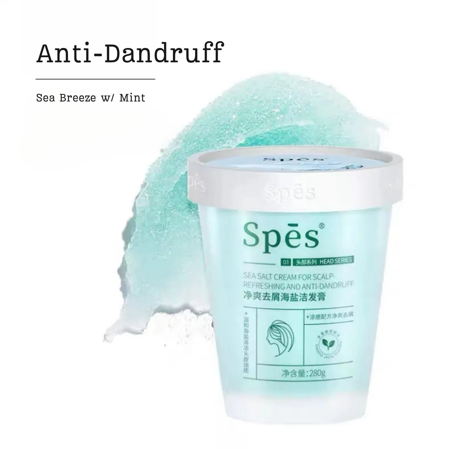 Spes Scalp-cleansing Sea Salt Cream 280g - Image 4