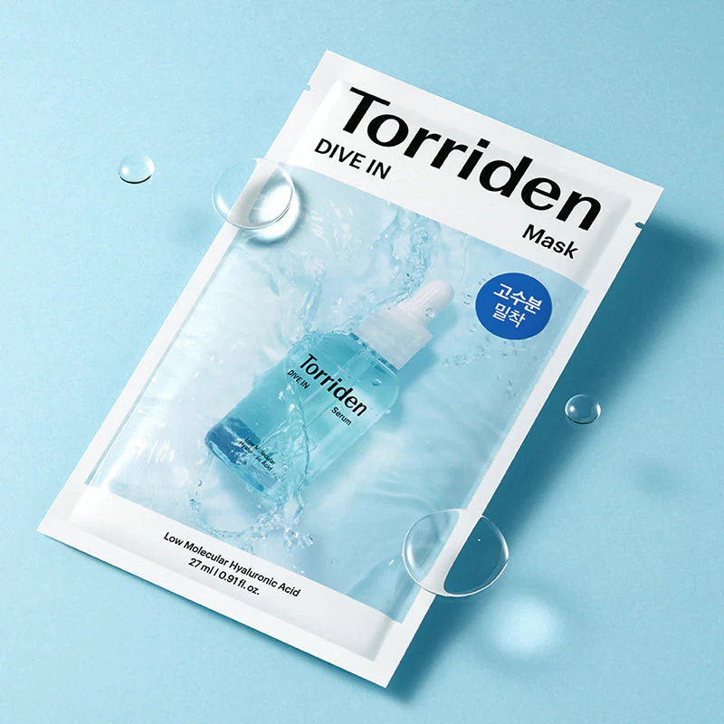 Torriden Dive-In Low Molecular Hyaluronic Mask 5+1 - Image 2