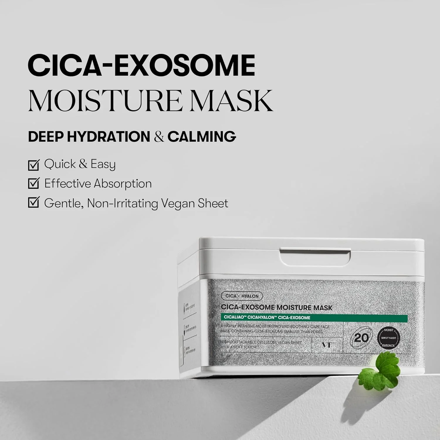 VT Cosmetics Cica Exosome Moisture Mask - Image 2