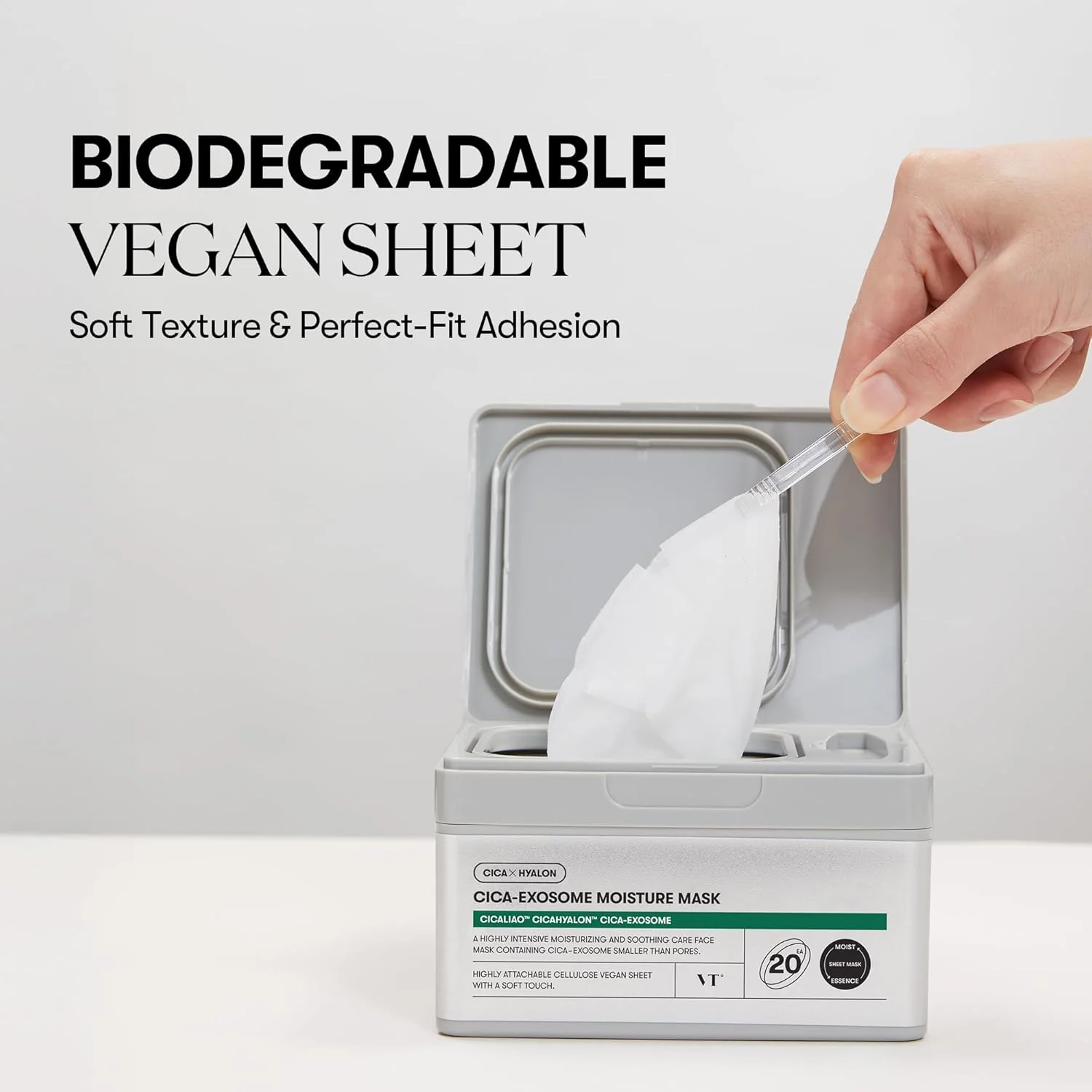 VT Cosmetics Cica Exosome Moisture Mask - Image 3